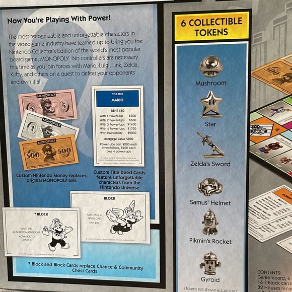Nintendo Monopoly Board Game collector’s edition - Picture 6 of 8